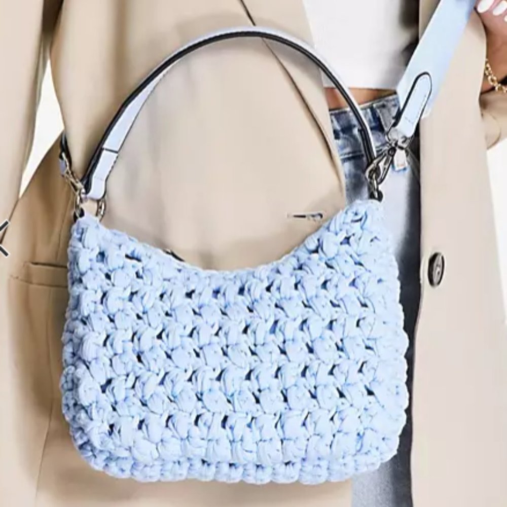 NWT Topshop crochet crossbody